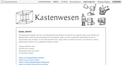 Desktop Screenshot of kastenwesen.com