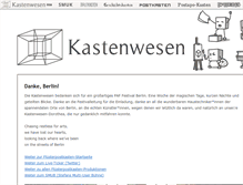 Tablet Screenshot of kastenwesen.com